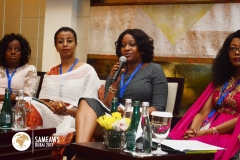 Chioma Sideso (President & CEO, NSIA Insurance, Nigeria) Speaking as a panelist during SAMEAWS 2017