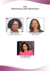 Global Women Leaders Hall of Famers 2014 C