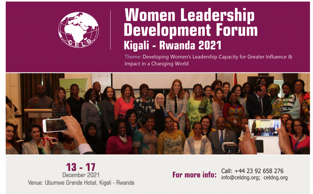 Women Leadership Development Forum Kigali – Rwanda 2021