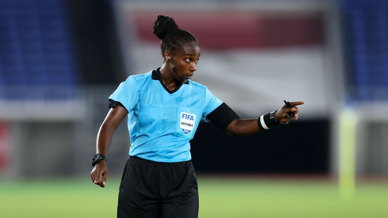 Salima Mukansanga Makes History at AFCON