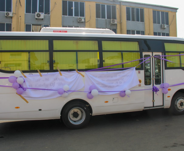 Liberian First Lady Donates 30-Seater Bus to Lessen Transportation Burden for TWM