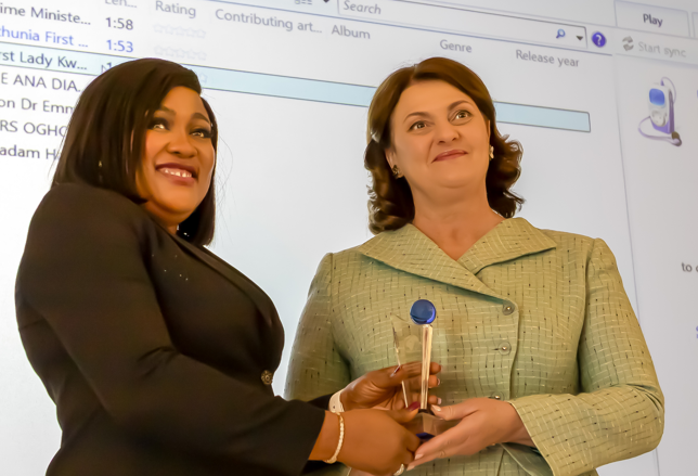 First Lady of Lithuania Receives Global Power Impact & Legacy Award at GPWF Cambridge 2026